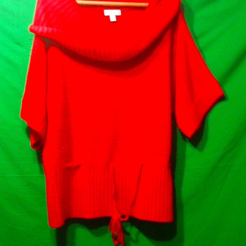 Red sweater